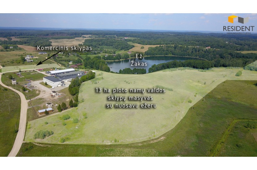 Parduodamas sklypų masyvas Trakų r., Užugirio k., 2300 a ploto