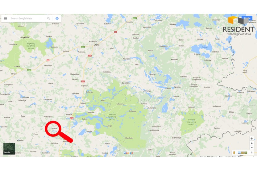 Parduodamas sklypas Žalvarių k., 1886 a ploto